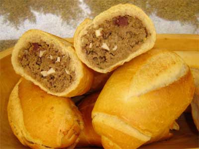 Lanchinho de Carne com Purê